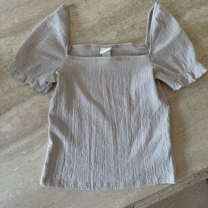 Elegant Cream Women's Top